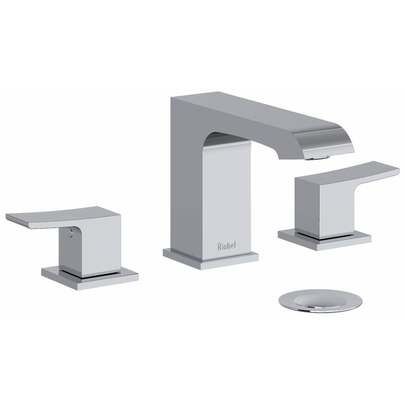 Zendo Widespread Bathroom Faucet with Lever Handles 1.2 GPM – Chrome ZO08C RIOBEL