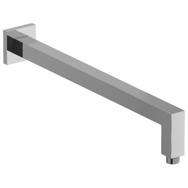16″ Wall Mount Shower Arm With Square Escutcheon – Chrome 543C RIOBEL