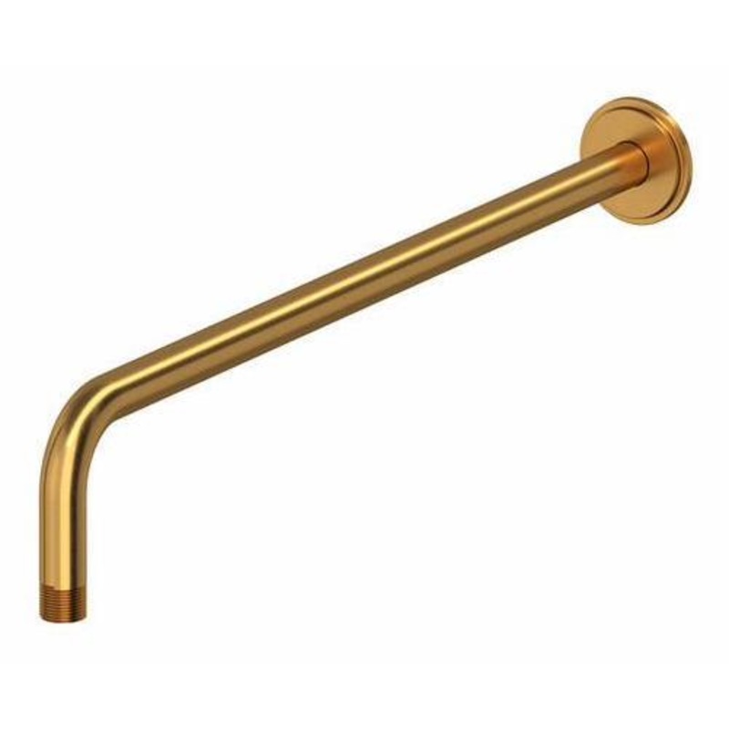 20″ Wall Mount Shower Arm With Round Escutcheon – Brushed Gold 563BG RIOBEL