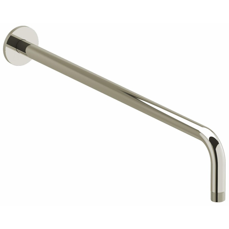 20″ Wall Mount Shower Arm With Round Escutcheon – Polished Nickel 513PN RIOBEL