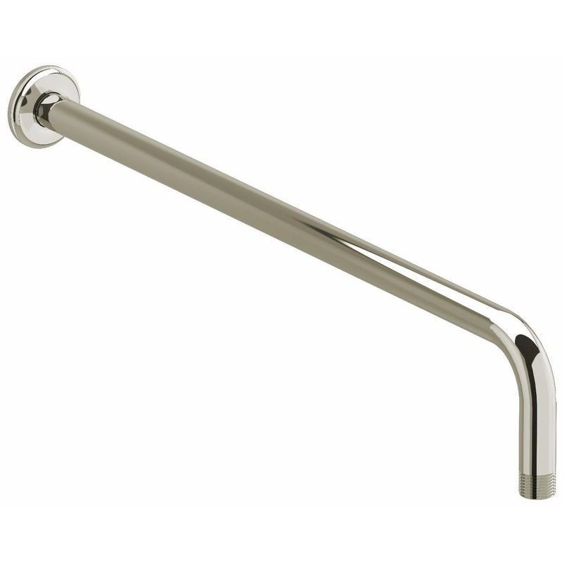 20″ Wall Mount Shower Arm With Round Escutcheon – Polished Nickel 553PN RIOBEL
