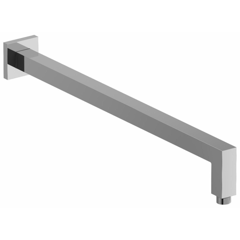 20″ Wall Mount Shower Arm With Square Escutcheon – Chrome 547C RIOBEL