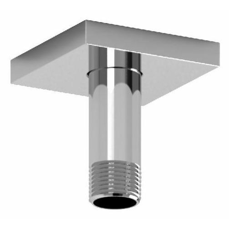3″ Ceiling Mount Shower Arm With Square Escutcheon – Chrome 519C RIOBEL
