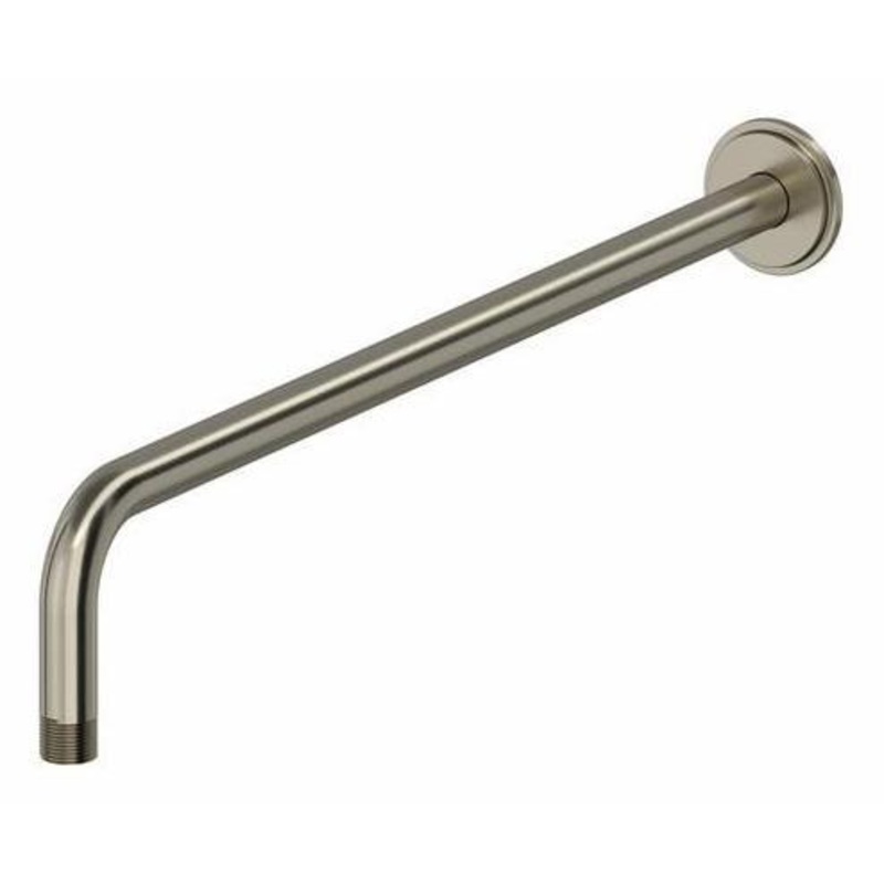 20″ Wall Mount Shower Arm With Round Escutcheon – Brushed Nickel 563BN RIOBEL