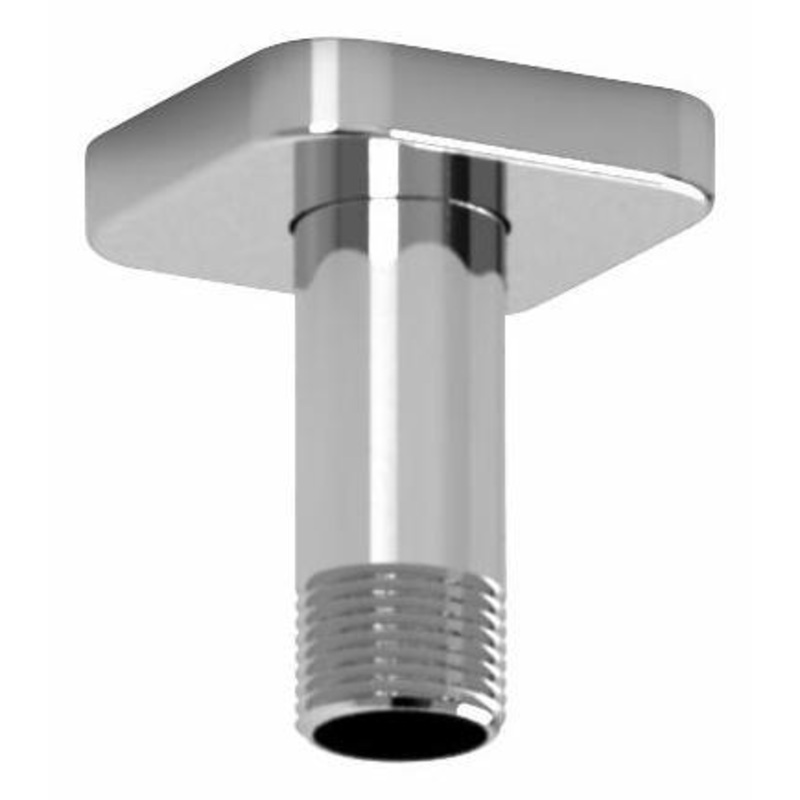 3″ Ceiling Mount Shower Arm With Square Escutcheon – Chrome 579C RIOBEL