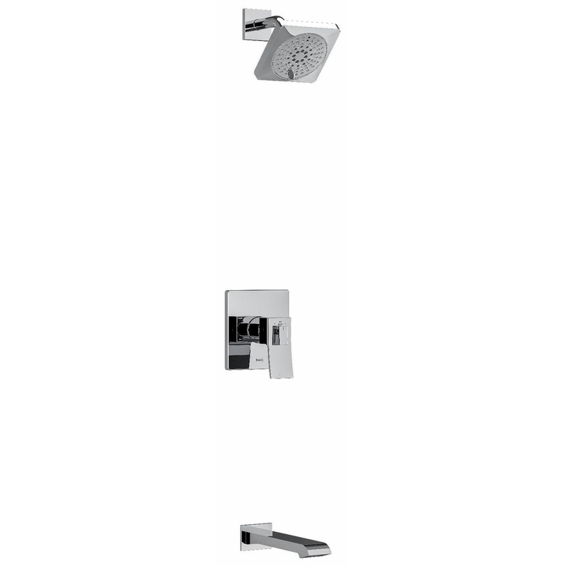 Zendo Thermostatic Tub & Shower Faucet – Chrome KIT4744ZOTQC RIOBEL