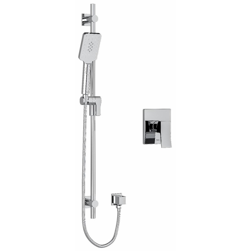 Zendo Pressure Balance Shower Faucet with Expansion PEX Connection – Chrome ZOTQ54C-EX RIOBEL