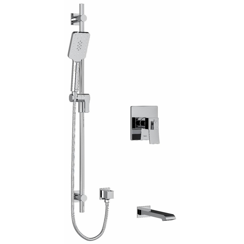 Zendo Tub & Shower Faucet Trim – Chrome TKIT1244ZOTQC RIOBEL