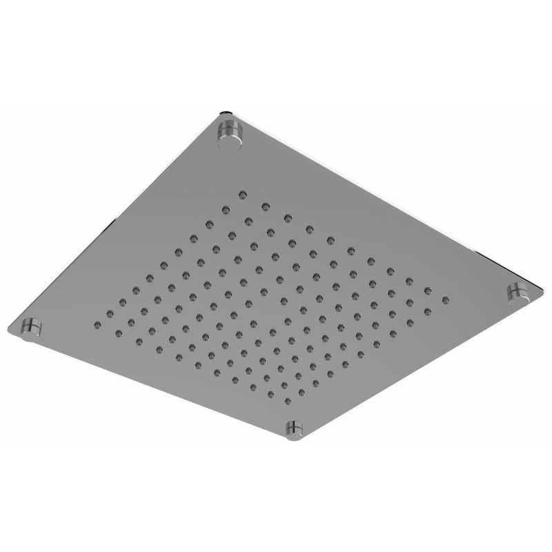 10″ Built-In Rain Square Showerhead with 1.8 GPM – Chrome 480C-WS RIOBEL