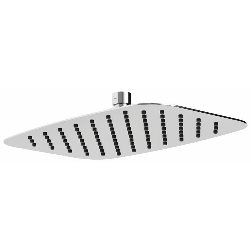 12″ x 8″ Rain Rectangular Showerhead – Chrome 495C RIOBEL