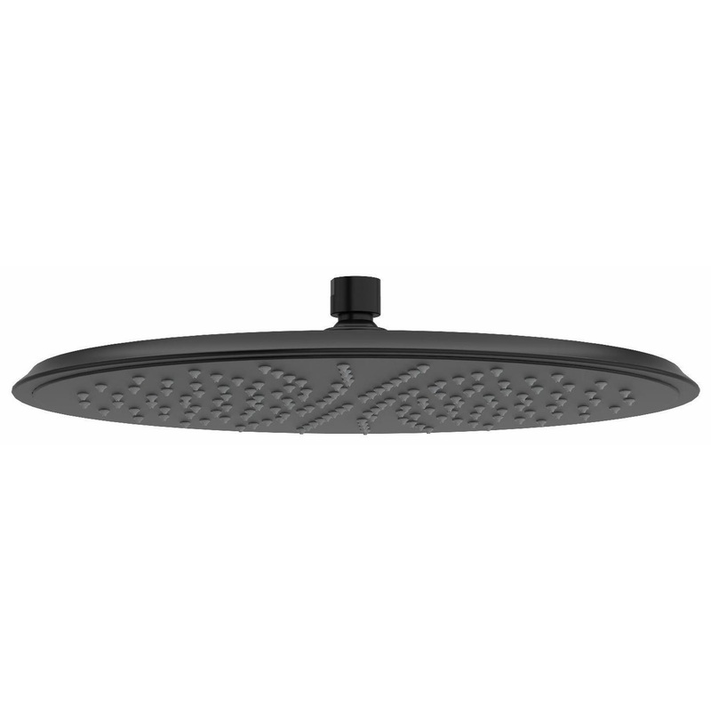 13″ Rain Round Showerhead with 1.8 GPM – Black 412BK-WS RIOBEL