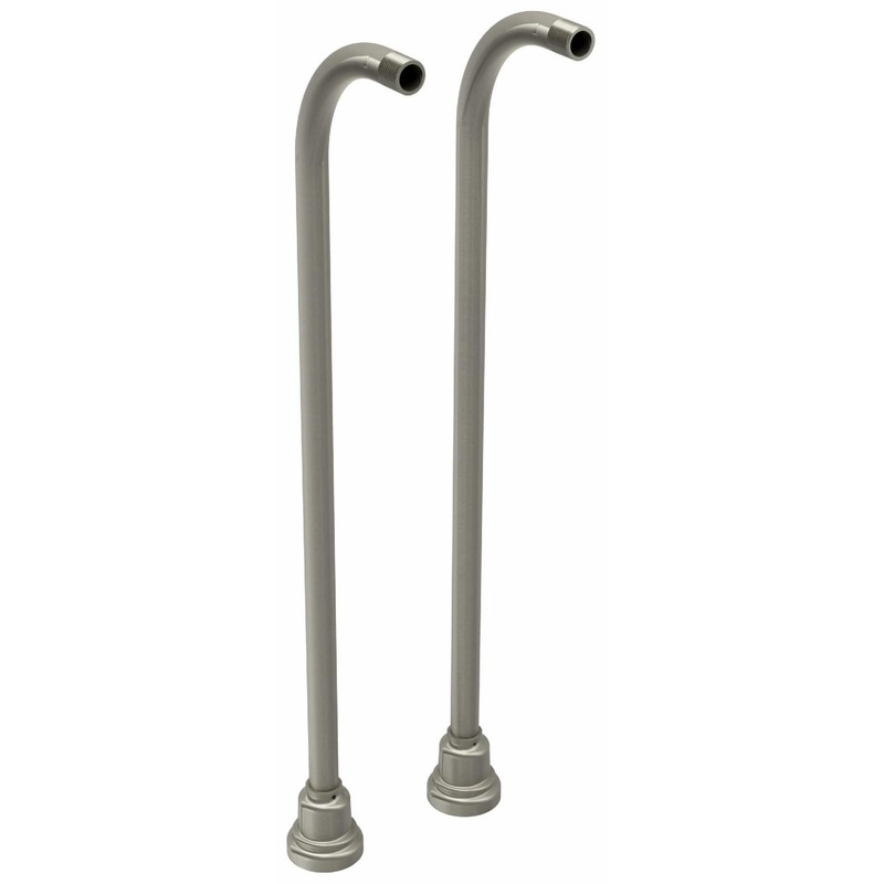 30″ Floor Mount Riser Pair – Brushed Nickel TU33BN RIOBEL