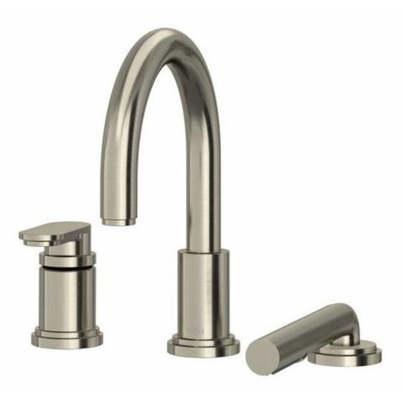 Arca 3-Hole Deck Mount Tub Filler Trim – Brushed Nickel TAA10BN RIOBEL