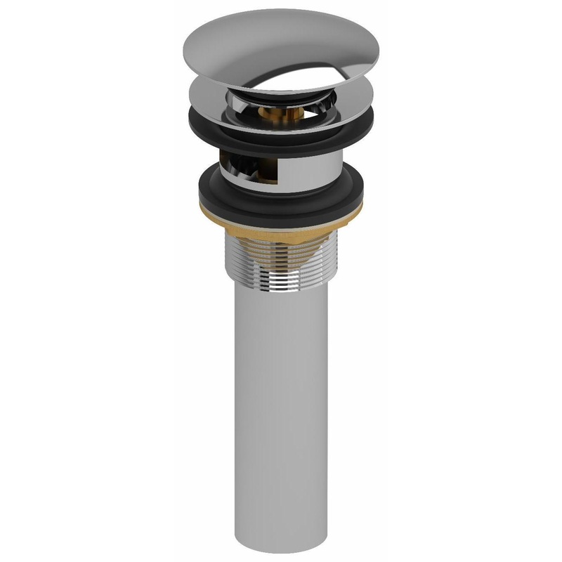 Push Drain with Overflow – Chrome DB170C RIOBEL