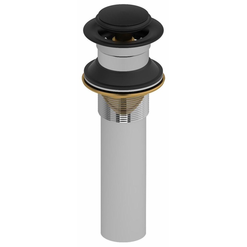 Push Drain Without Overflow – Black DL150BK RIOBEL