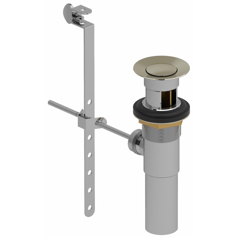 Pop-up Drain with Overflow – Polished Nickel P170PN RIOBEL