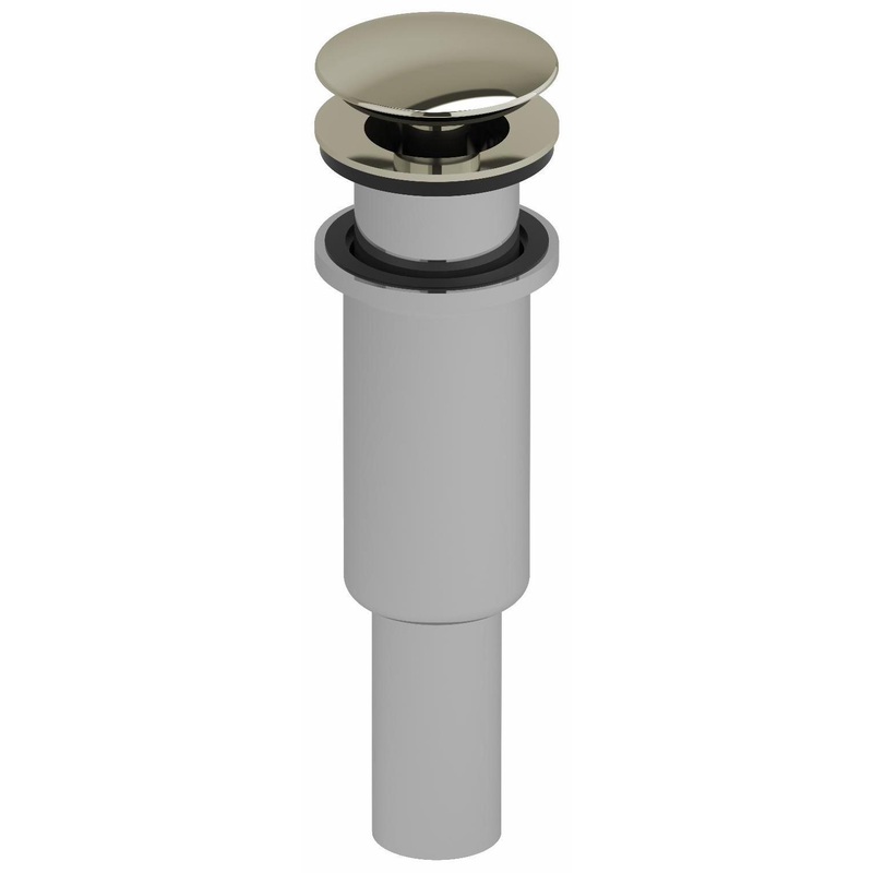 Push Drain Without Overflow – Polished Nickel DL170PN RIOBEL