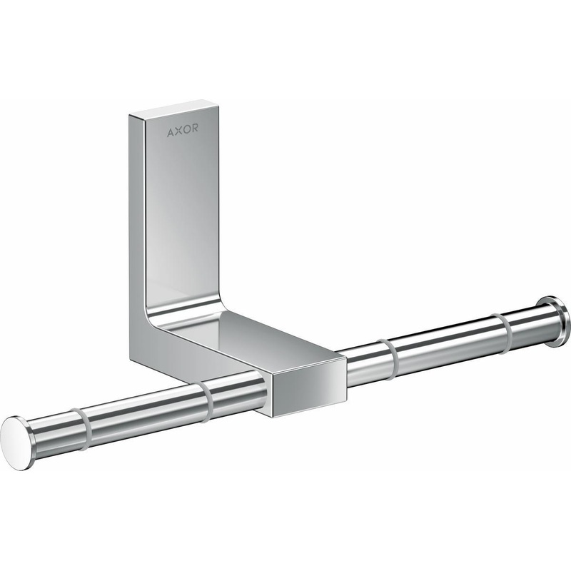Axor Universal Rectangular Double Toilet Paper Holder – Chrome 42657000 Axor