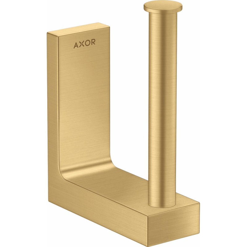 Axor Universal Rectangular Spare Toilet Paper Holder – Brushed Gold Optic 42654250 Axor